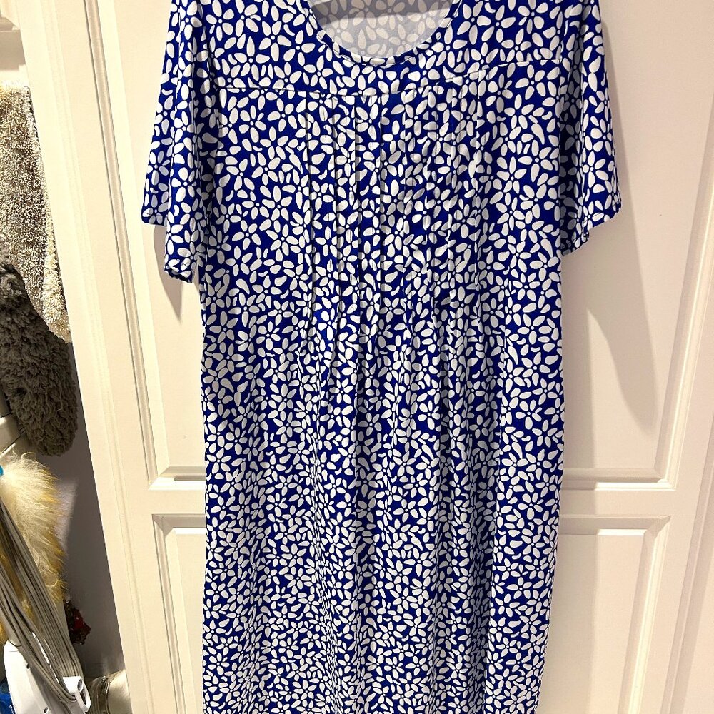 Floral Days Front Pocket Prairie Midi Dress
